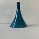 Antique vintage blue opaline chandelier