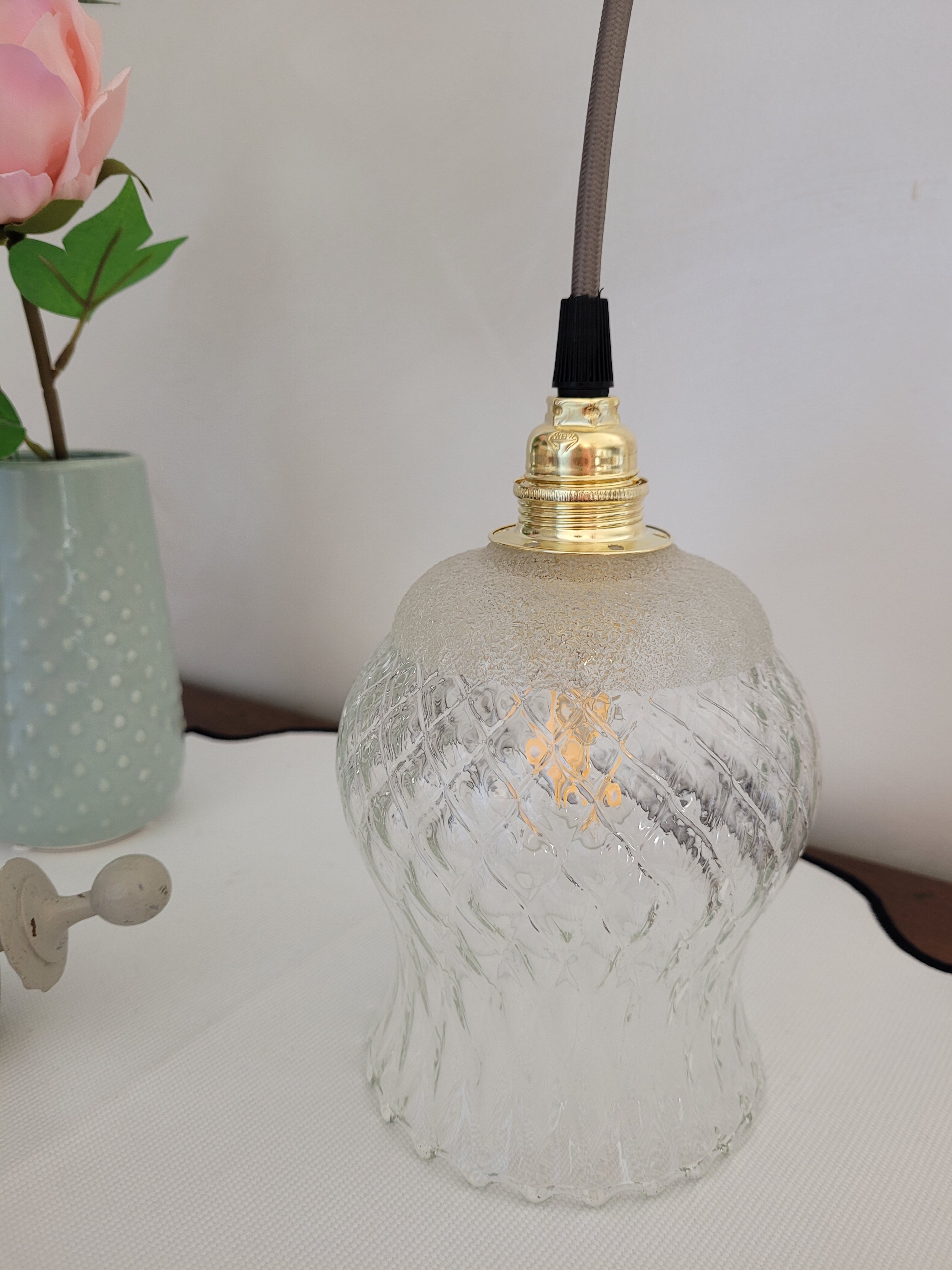 Vintage walking lamp