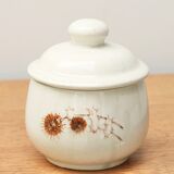 Sugar bowl Sarreguemines Thistles, 70s