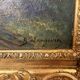 Oil on Canvas Brigitte Langevin (19th-20th Century) – Flock of Sheep