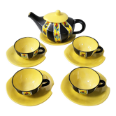 Vintage coffee service gabriel fourmaintraux 1950