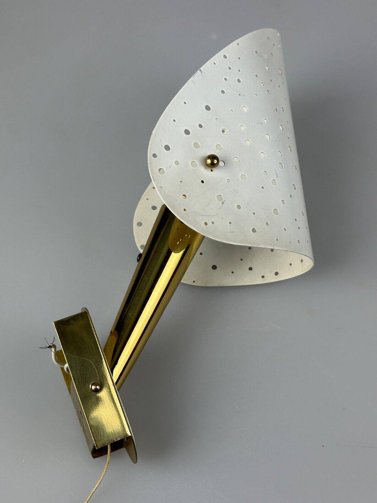 50s 60s wall lamp by Ernest Igl for Hillbrand Brass & Metal Design