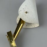 50s 60s wall lamp by Ernest Igl for Hillbrand Brass & Metal Design