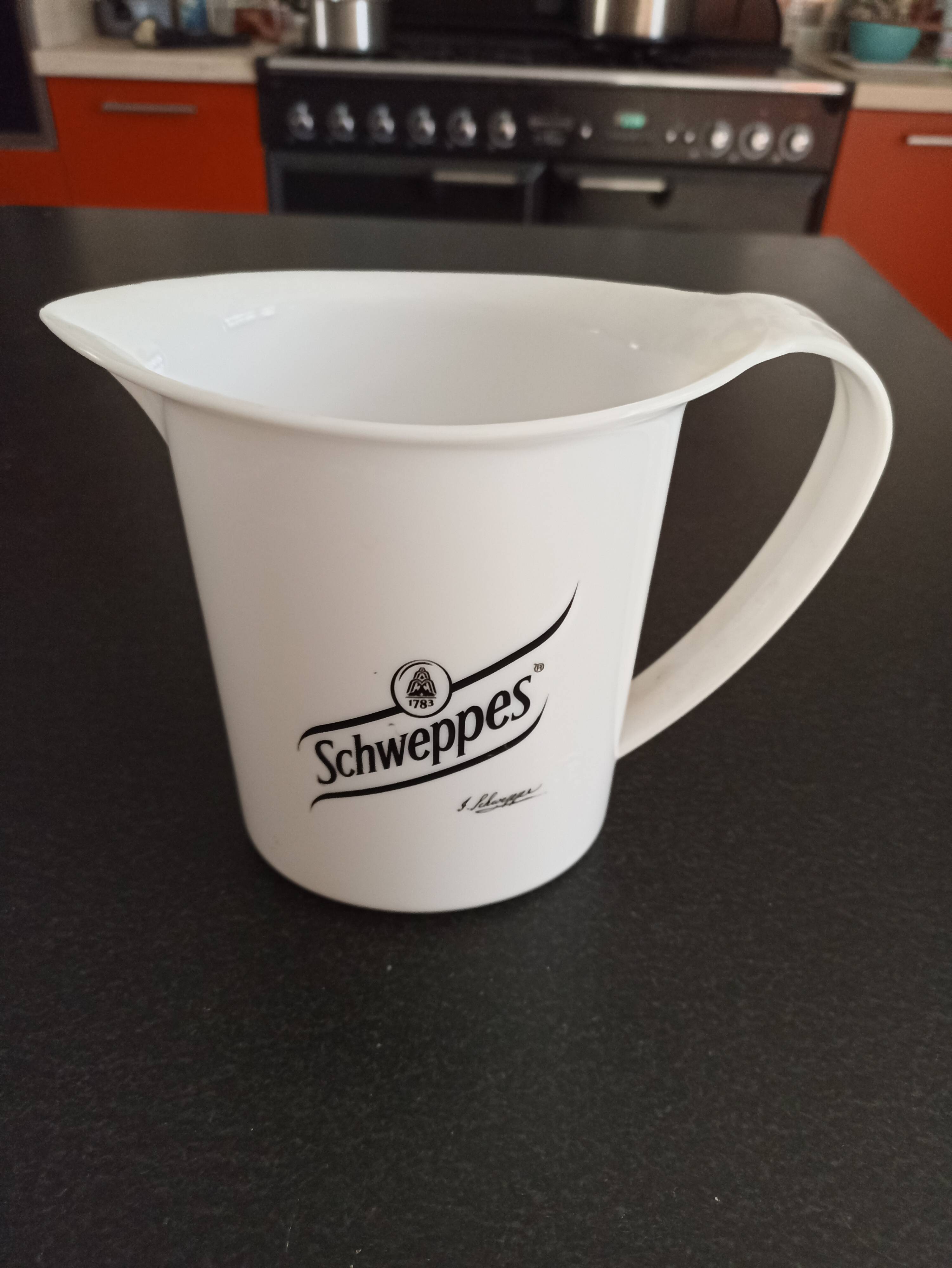 Vintage Schweppes decanter