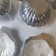 5 scallop butter dishes