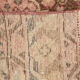 3x13 Red & Pink Vintage Runner Rug, 91x399Cm