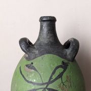 Clay jar traditional Provençal pottery