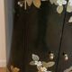 Black and gold lacquered Chinese storage furniture