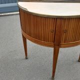Half-moon console