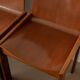 Italian Plywood Dining Chairs Attributed to Molteni, 1970s, Set of 4