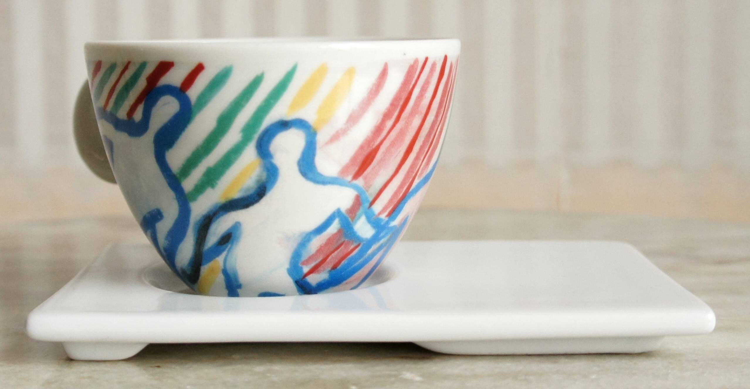 Sandro Chia mug for Illy Mitterteich 1997