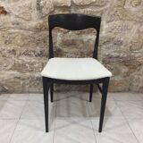 Scandinavian bouclette chair