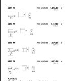 Ensemble Chauffeuse et Pouf "Plastics" - Design Piero Lissoni pour Kartell