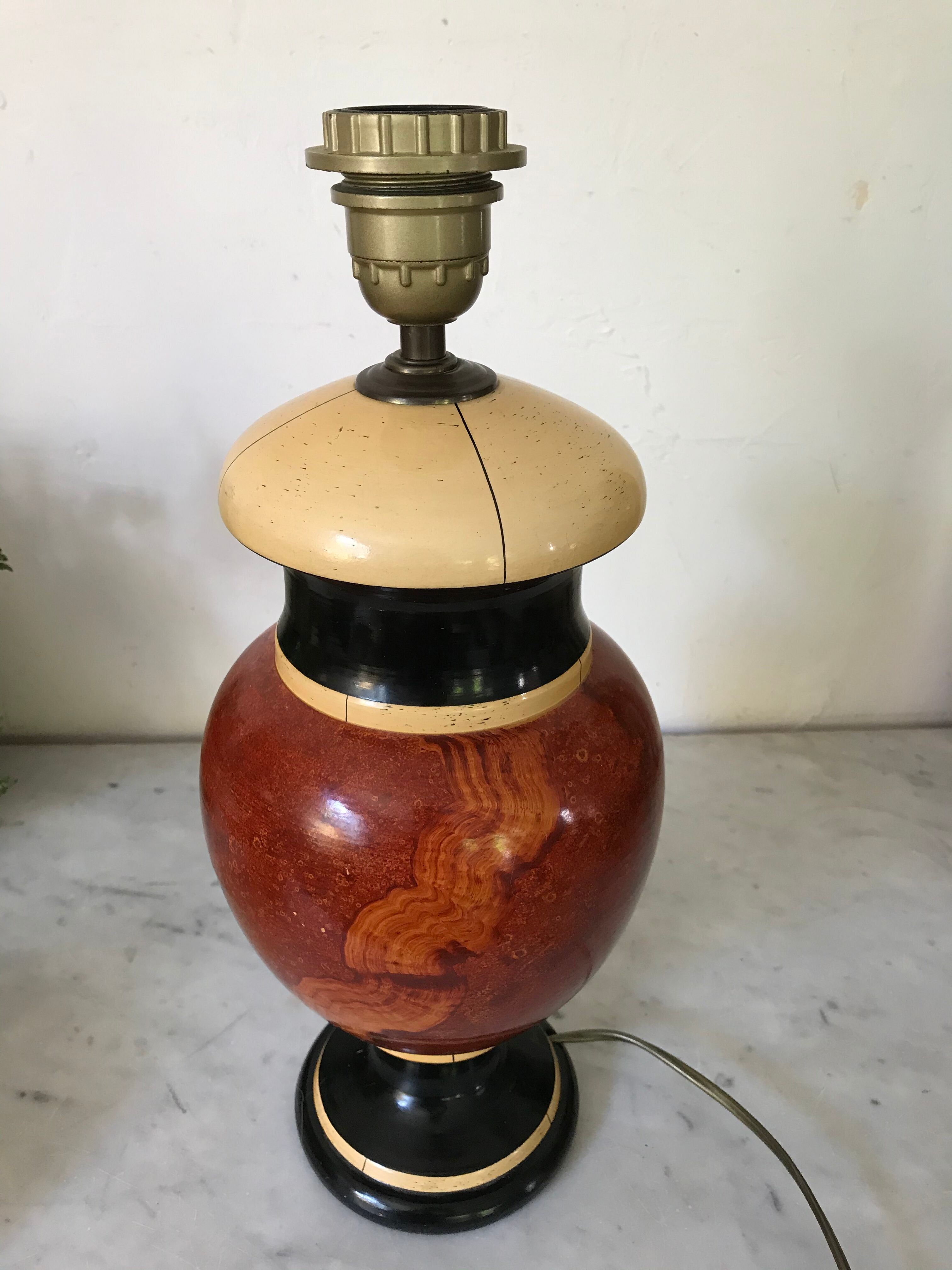 Jean Roger vintage lamp