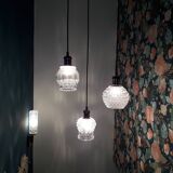 Origami glass suspension