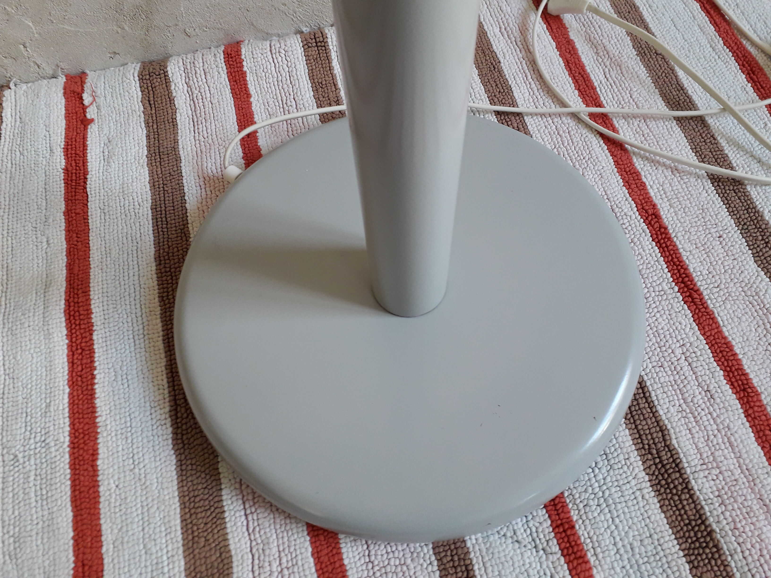 Floor lamp 4 white opaline muds