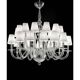 Transparent Murano Glass Chandelier by Simoeng for Simoeng