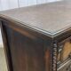 Commode anglaise en chêne des années 1950