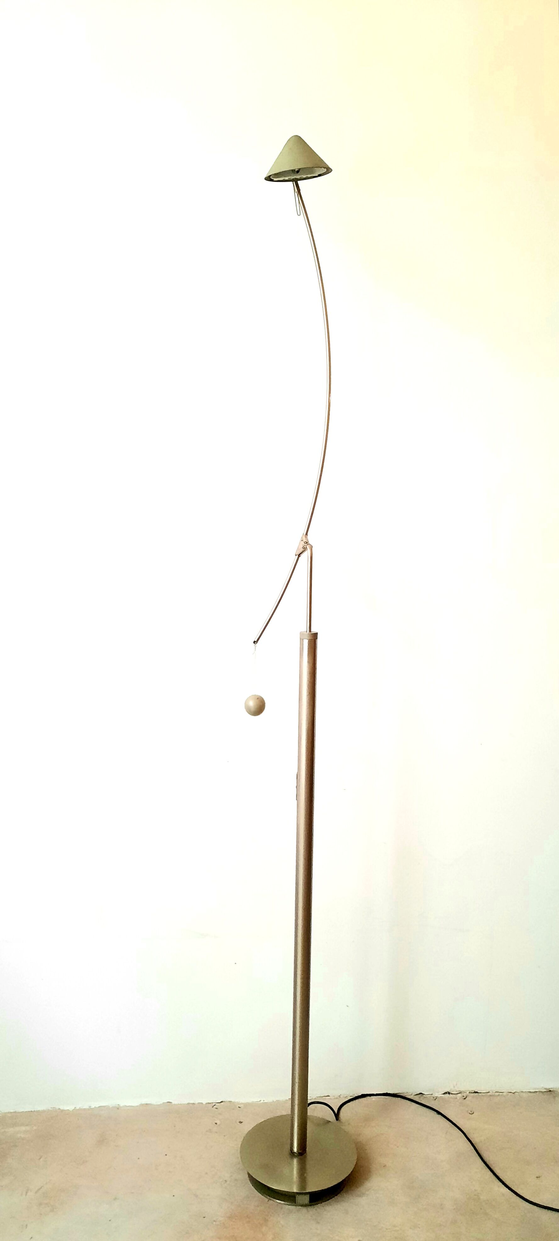Artemide swing lamp by Carlo Forcolini model Nestore Lettura circa 1989