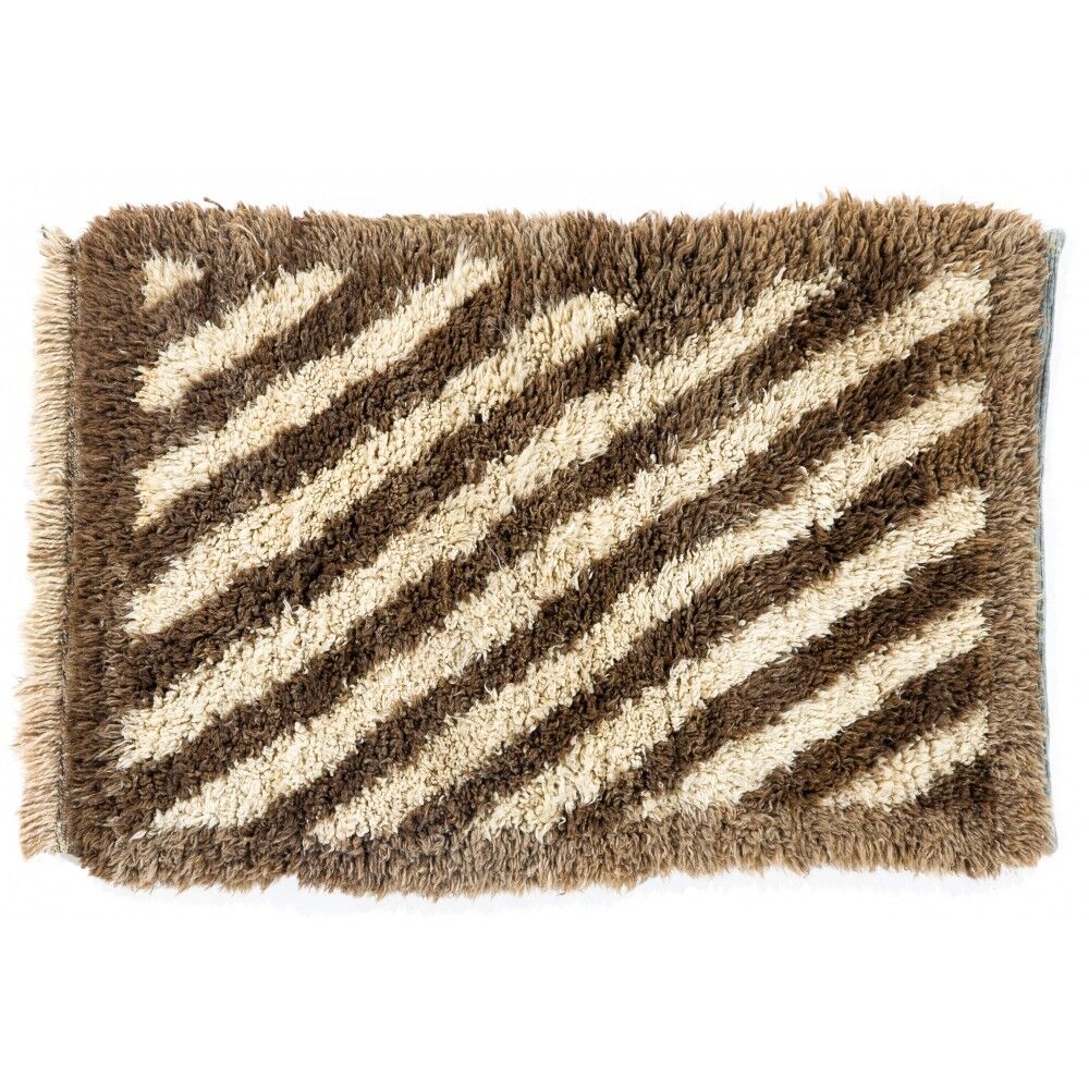 New Hand Knotted Tulu Rug made of Natural Undyed Wool