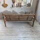 Audoux and Minet cord bench