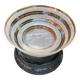 Saladier en verre granité