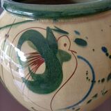 vase in ceramic of the Gard