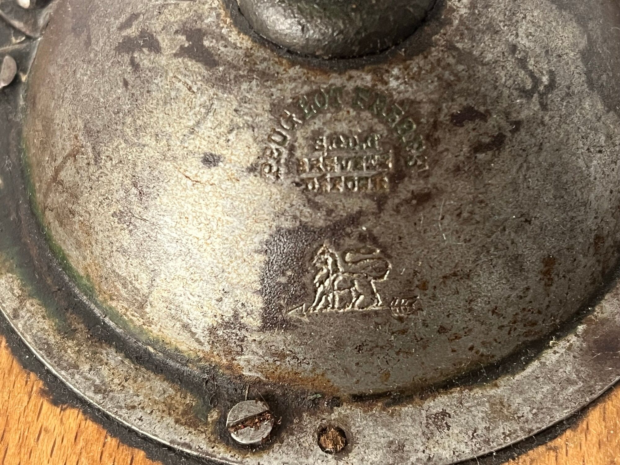 Wood and metal coffee grinder Peugeot Frères circa 1900