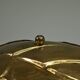 Brass leaf fruit bowl, 1970s Europe.