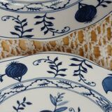 4 Royal Boch dessert plates 