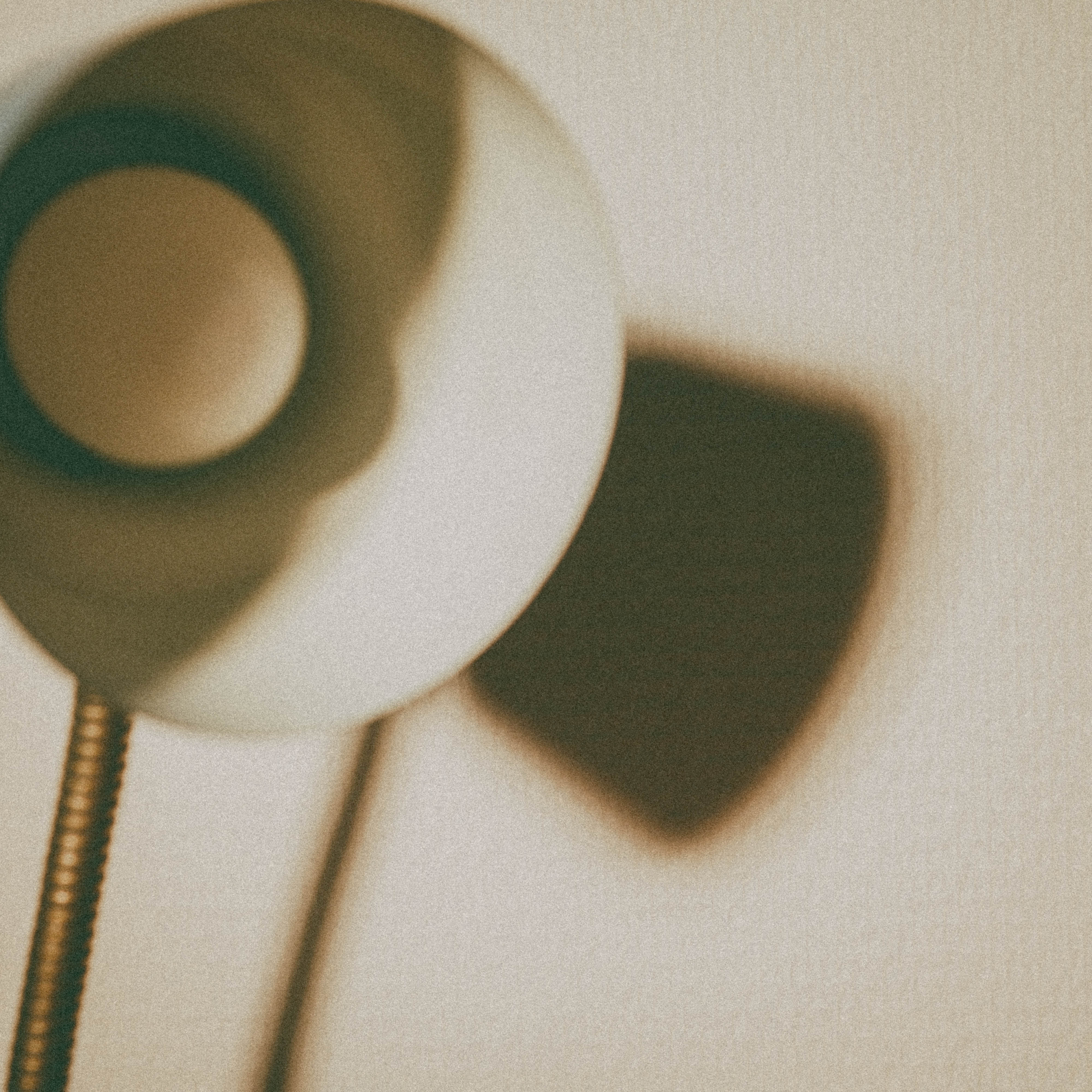 Blue desk lamp