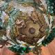 Lustre corbeille grappes de raisin Murano