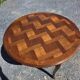 Extendable table in Louis XV style in oak (2 extensions)