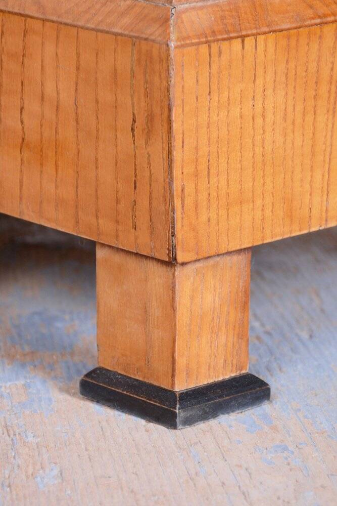 Small Antique Biedermeier Cabinet in Ash and Spruce, 1830s