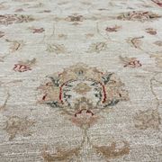Traditional Living Room Rug, Cream Red Floral Oriental Carpet 119x175cm