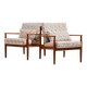 Fauteuil FD118 en teck par Grete Jalk pour France & Søn