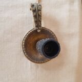 Bronze lamp foot candlestick candlestick cellar rat