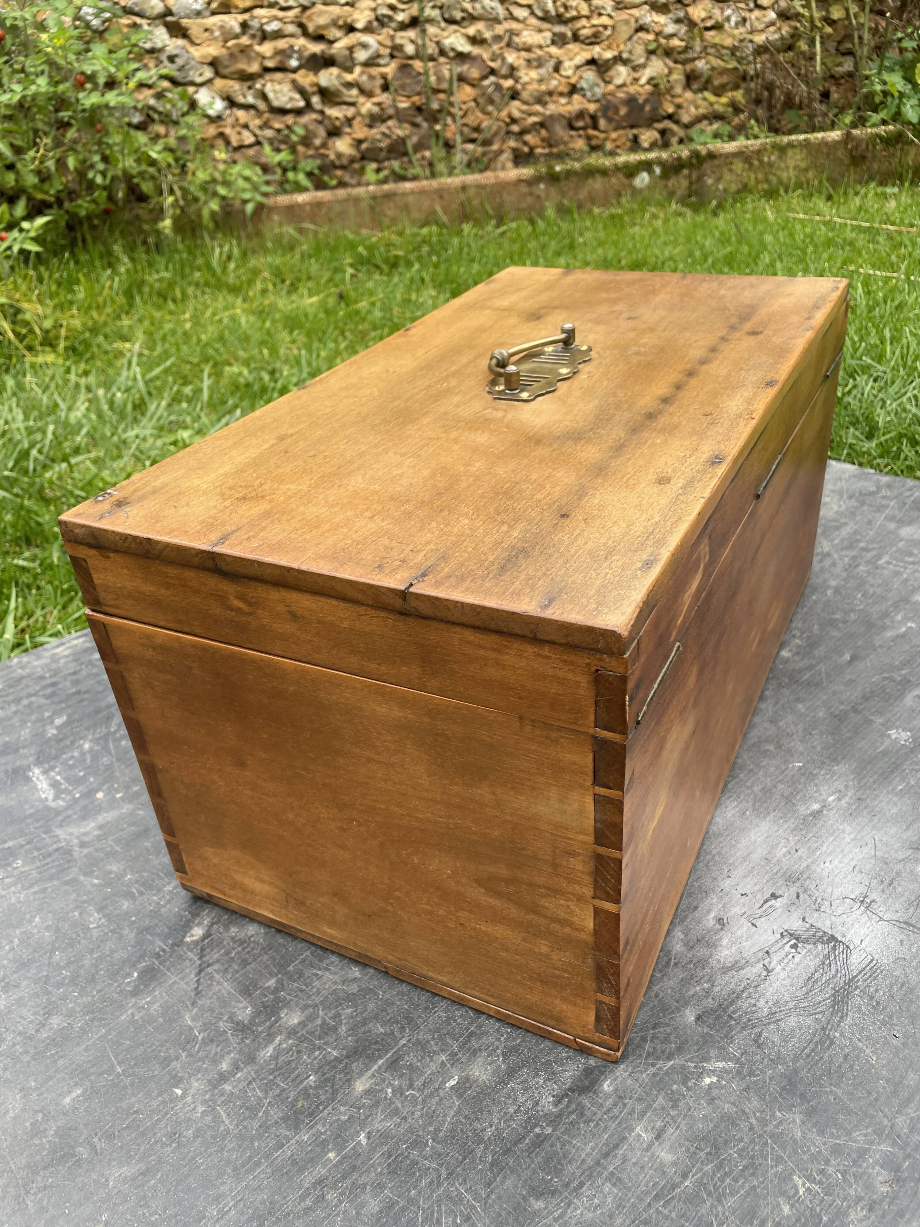 Old wooden chest