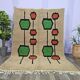 Moroccan rug in natural wool 250cmx150cm