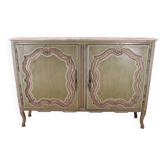 buffet with green re-edged support height. Late 18th/early 19th century