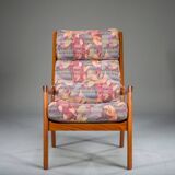 Danish teak Senator lounge chair by Ole Wanscher for Cado, 1960s