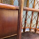 Vintage rattan bar
