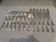 12 fish cutlery sets 24p silver plated metal goldsmith Apollo Louis XVI rushes