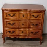 Louis XV style chest of drawers with a makeover