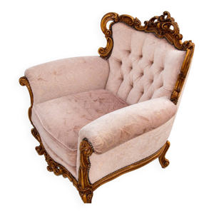 Fauteuil français vintage,