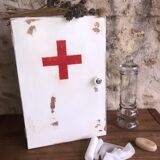 Wooden medicine cabinet