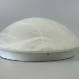 60s 70s Peill & Putzler Germany Plafoniere ceiling lamp glass space design