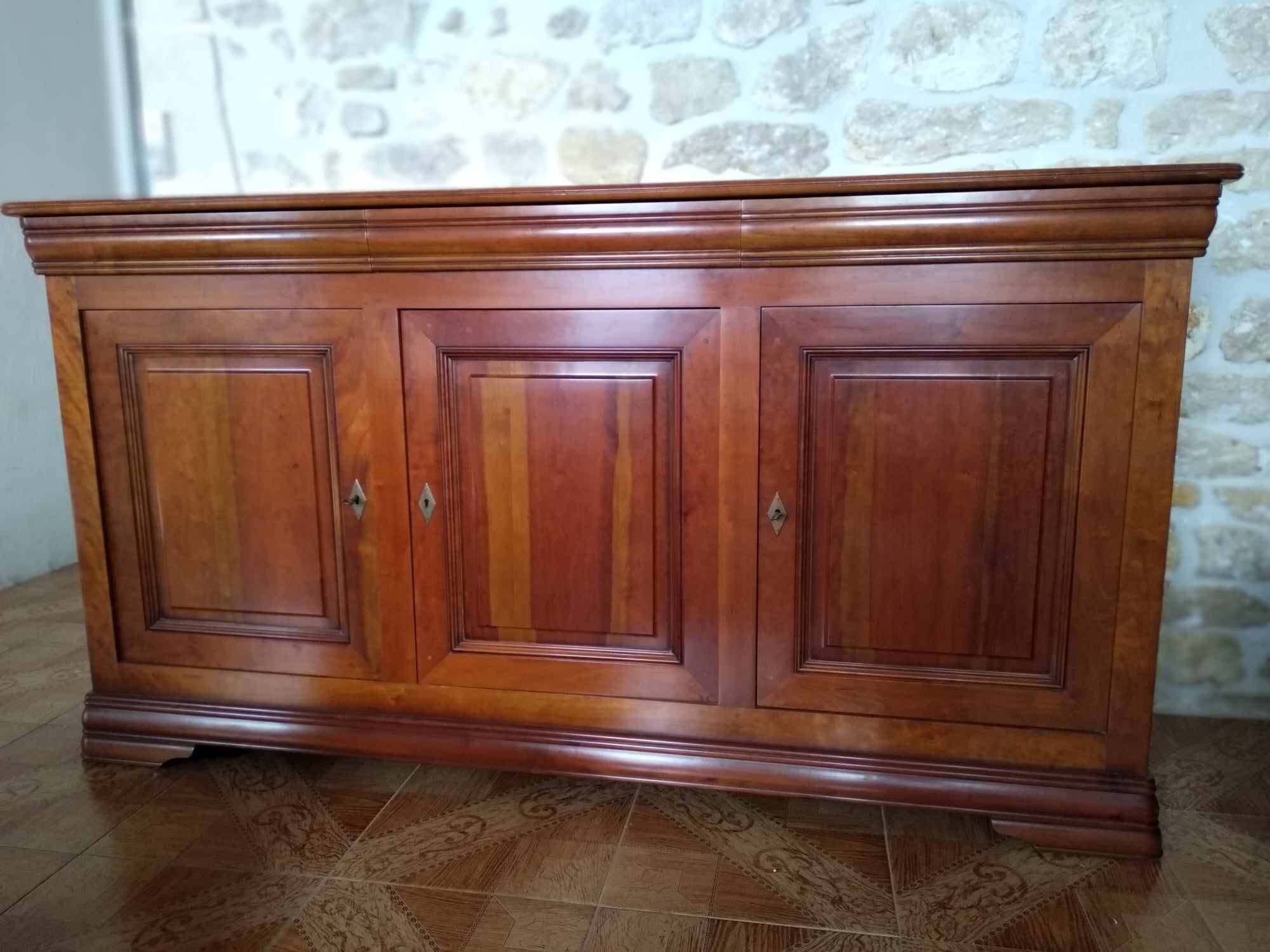 Cherry wood sideboard