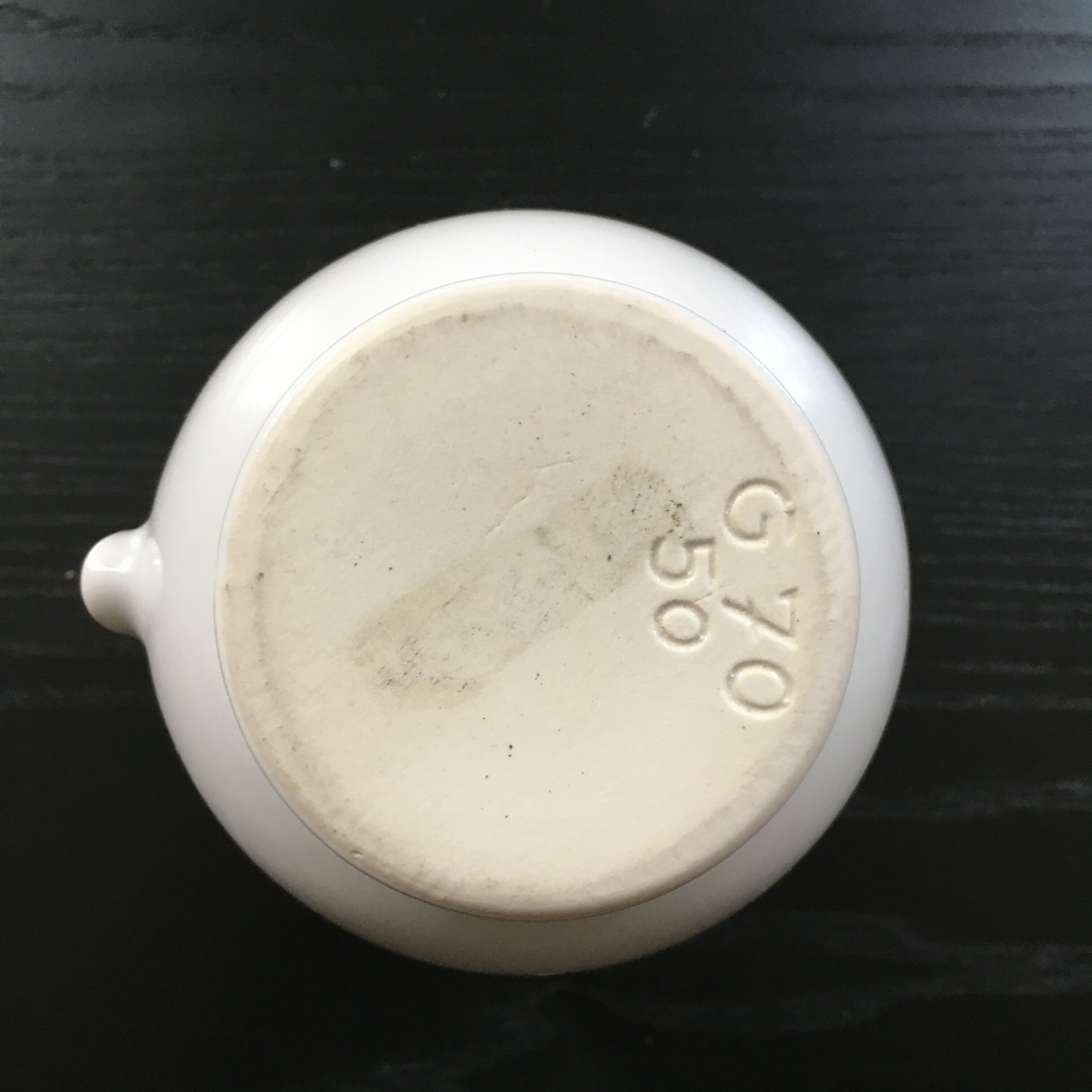 Classic white pitcher 50cl