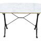 Vintage bistro kitchen table